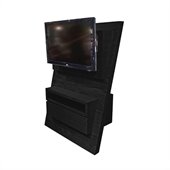 Armen Living Aspen TV Stand in Espresso