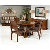 Armen Living Ashton Dining Table in Cherry