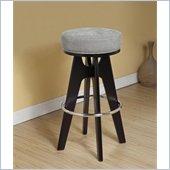 Armen Living Lexa 30 Inch Lagoon Fabric Barstool
