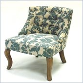 Armen Living Ikat Fabric Accent Chair