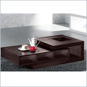 Armen Living 893 Coffee Table in Wenge