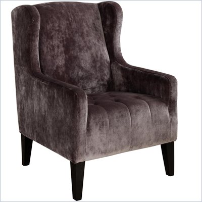 Armen Living Madera Club Chair in Gray