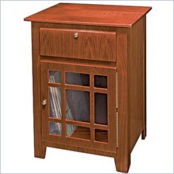 Crosley Radio Richmond Media Storage End Table in Paprika