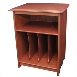 Crosley Radio Corydon Media Storage End Table in Paprika