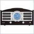 Crosley Radio Two-In-One Retro Portable Clock Radio Explorer 1 in Black