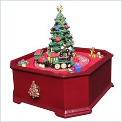 Crosley Radio Music Box Christmas Tree