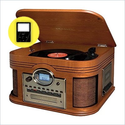 Crosley Radio Composer CD Recorder in Paprika