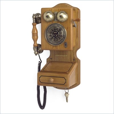 Crosley Radio Country Kitchen Phone in Oak