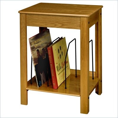 Crosley Radio Danville Media Storage End Table in Oak