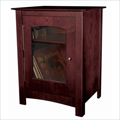 Crosley Radio Williamsburg Media Storage End Table in Cherry