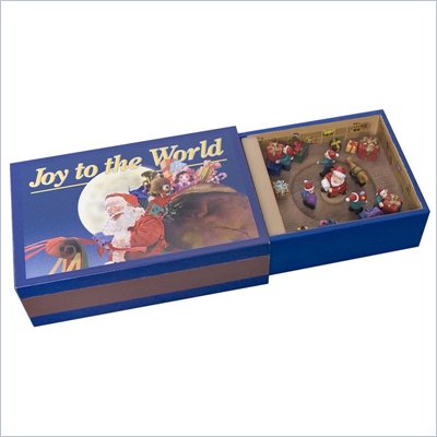 Crosley Radio Music Box Joy to the World Matchbox