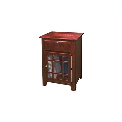 Crosley Radio Richmond Media Storage End Table in Cherry