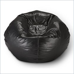 Ace Bayou Large Bean Bag in Matte Black