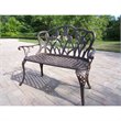 ADD TO YOUR SET: Oakland Living Tulip Loveseat in Antique Bronze