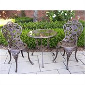 Oakland Living Vineyard 3-Piece Bistro Set