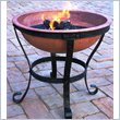 Oakland Living 20 Copper Firepit with Stand