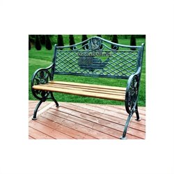 Oakland Living God Bless America Bench