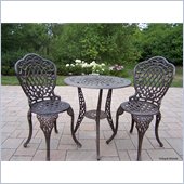 Oakland Living Mississippi 3 Piece Bistro Set 