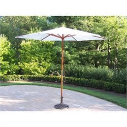 Oakland Living 9 Ft Market Umbrella with Pulley