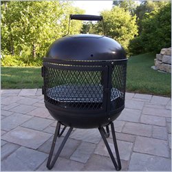Oakland Living Jr Feast Chimenea Fire Pit with Grill