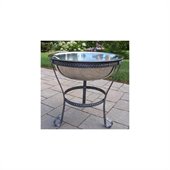 Oakland Living 20 Inch Stainless Steel Ice Bucket with Stand