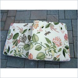 Oakland Living Cushion for Resin Wicker Chair Floral Pattern