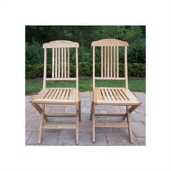 Oakland Living Folding Event Wooden Chairs