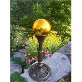 Oakland Living Gold Gazing Ball in Antique Bronze