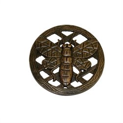Oakland Living Stepping Stone Bee in Antique Bronze