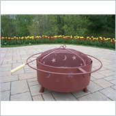 Oakland Living Star and Moon Fire Pit