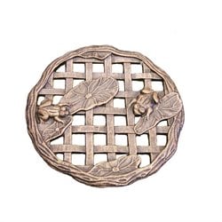 Oakland Living Stepping Stone Frog in Antique Bronze