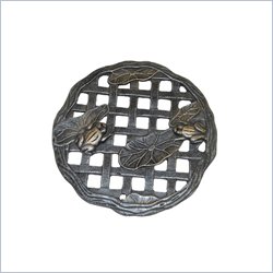 Oakland Living Stepping Stone Frog in Antique Pewter