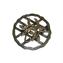 Oakland Living Stepping Stone Hummingbird in Antique Pewter