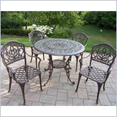 Mississippi 42 Inch Morocco 5pc Dining Set