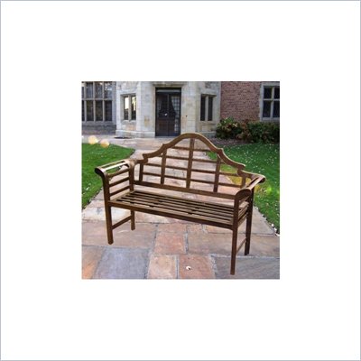 Oakland Living Antique Bronze King Louis Outdoor Patio Bench