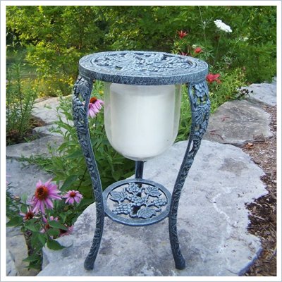 Oakland Living Grape Themed Candle Holder with Candle