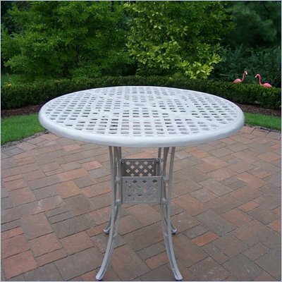 Oakland Living Elite 42 Inch Bar Table in Beach Sand Finish