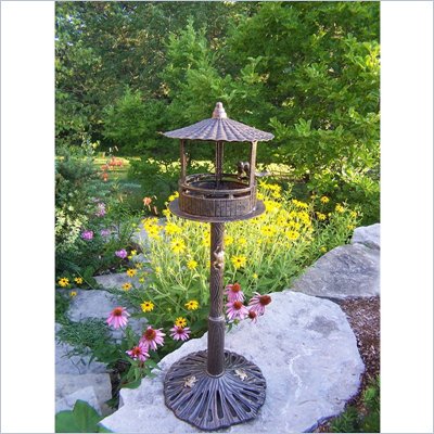 Oakland Living Romance Bird House in Antique Bronze