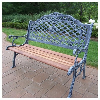 Oakland Living Mississippi High Back Bench