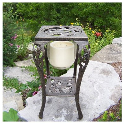 Oakland Living Hummingbird Candle Holder with Candle