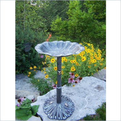 Oakland Living Lily Bird Bath