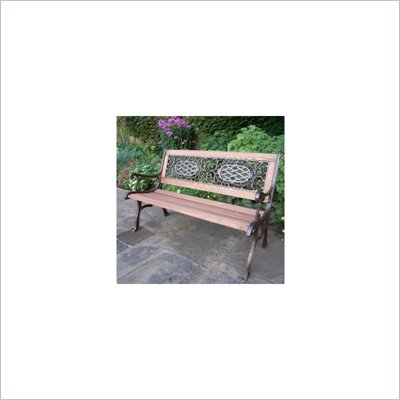 Oakland Living Mississippi Antique Bronze Bench