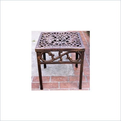 Oakland Living Mississippi Square End Table