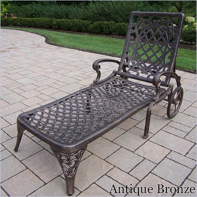 Oakland Living Mississippi Chaise Lounge