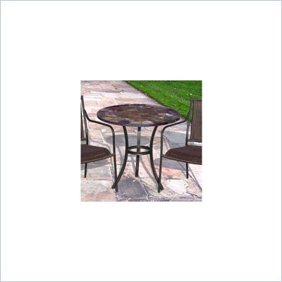 Oakland Living New Port 25" Stone Art Table