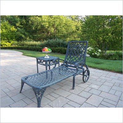 Oakland Living Mississippi 2pc Chaise Lounge Set