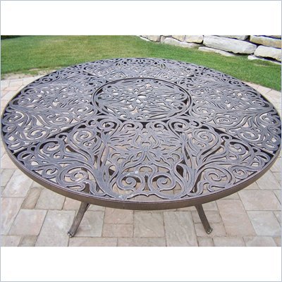 Oakland Living Mississippi 60 Inch Dining Table
