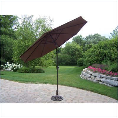 Oakland Living 9 Ft Umbrella with Stand