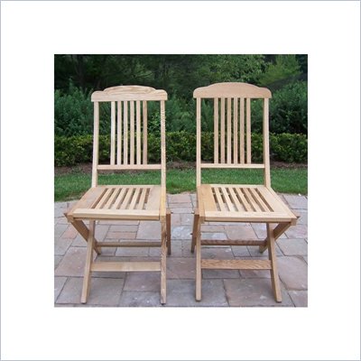 Oakland Living Folding Event Wooden Chairs