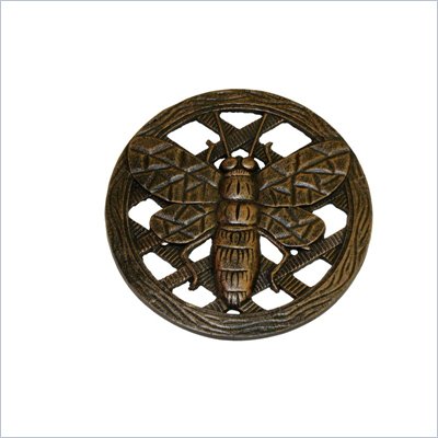 Oakland Living Stepping Stone Bee in Antique Bronze